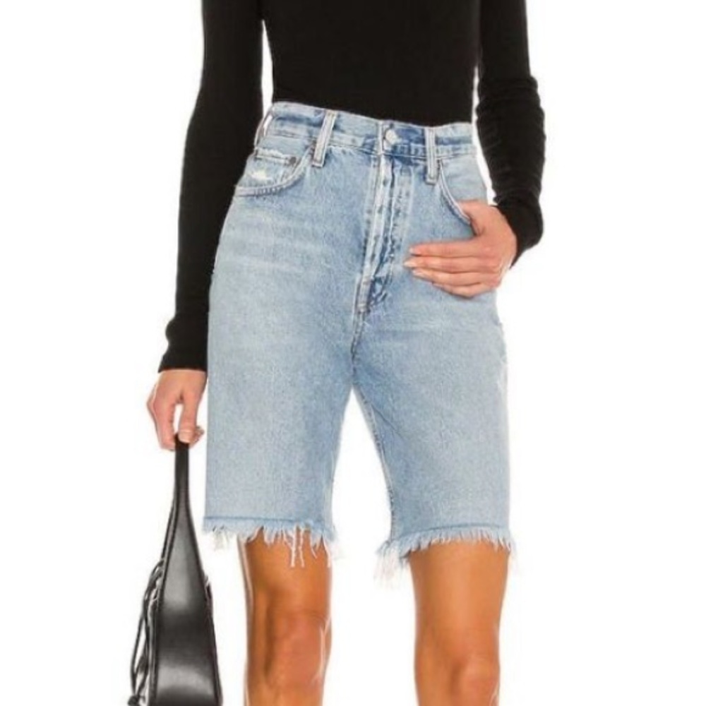 Agolde 90s Pinch Waist High Rise Shorts